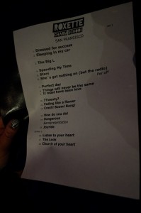 Roxette at Nob Hill Masonic Auditorium San Francisco, California 9